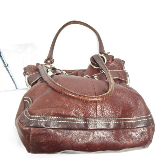 B. Makowsky Shoulder Bag Women Purse Leather Hobo Lined Pockets Brown Boho - Picture 7 of 7